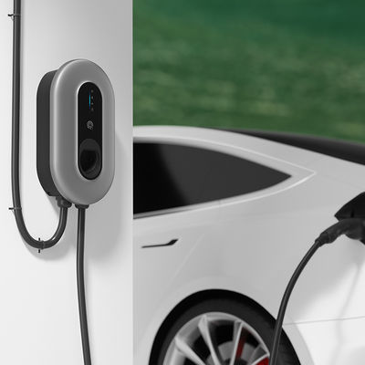 Φορητός φορτιστής Type2 Wallbox EV, ηλεκτρικός σταθμός χρέωσης οχημάτων 3000V Type2 7,36 KW
