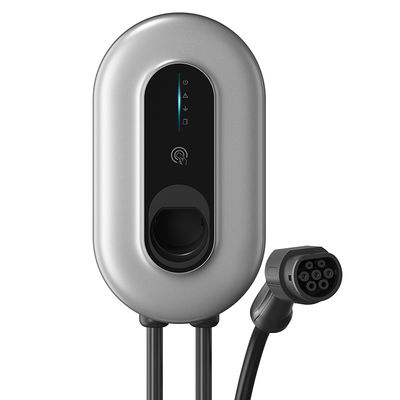 Φορητός φορτιστής Type2 Wallbox EV, ηλεκτρικός σταθμός χρέωσης οχημάτων 3000V Type2 7,36 KW