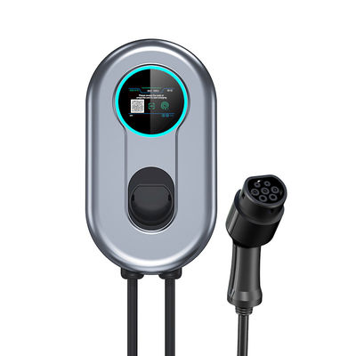 Βούλωμα φορτιστών Type2 IEC62196 της EV με App το σταθμό χρέωσης Wallbox έκδοσης με την οθόνη LCD