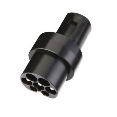 Type2 στο τέσλα που χρεώνει στον προσαρμοστή 80 Amp 250V το εναλλασσόμενο ρεύμα για την ηλεκτρική προστασία φορτιστών IP55 οχημάτων