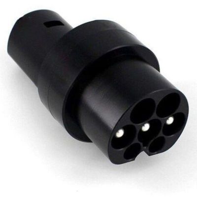 Type2 στο τέσλα που χρεώνει στον προσαρμοστή 80 Amp 250V το εναλλασσόμενο ρεύμα για την ηλεκτρική προστασία φορτιστών IP55 οχημάτων