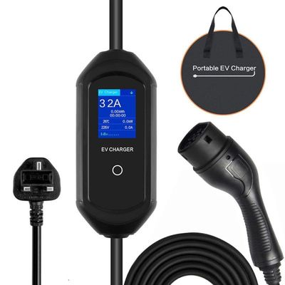 Type1 3.5kw 16A γρήγορος κινητός EV φορτιστών Homeuse φορητός EV σταθμός φορτιστών εναλλασσόμενου ρεύματος με την προστασία βουλωμάτων