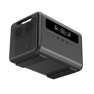 2400W LiFePO4 μπαταριών ηλιακός γεννητριών AC/DC σταθμός παραγωγής ηλεκτρικού ρεύματος παραγωγής φορητός 2304Wh για υπαίθρια