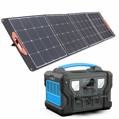 Κινητή γεννήτρια 300W σταθμών παραγωγής ηλεκτρικού ρεύματος στην λι-ιονική εγχώρια εφεδρική μπαταρία 1000W UL με την επίδειξη ηλιακού πλαισίου LCD