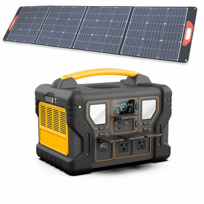 300W/500W/700W/1000W φορητή δύναμης μπαταριών τράπεζας σταθμών φορτιστών υγρασία λειτουργίας λίθιου 10%~90% γεννητριών εναλλασσόμενου ρεύματος ηλιακή