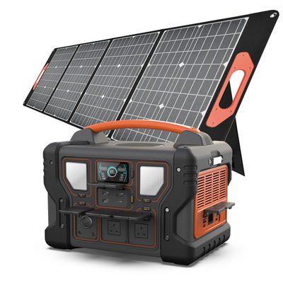 300W/500W/700W/1000W φορητή δύναμης μπαταριών τράπεζας σταθμών φορτιστών υγρασία λειτουργίας λίθιου 10%~90% γεννητριών εναλλασσόμενου ρεύματος ηλιακή